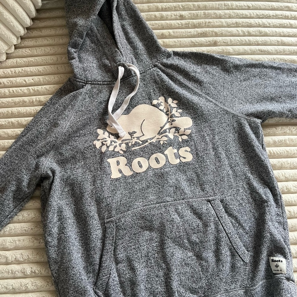 Roots Heather Gray Hoodie